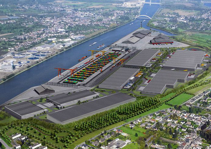 Wallonie – Alpargatas est la première entreprise à s’implanter sur le trilogiport de Liège